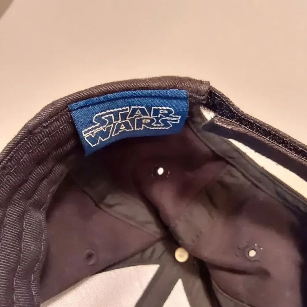 Star Wars Cap Kids Size 3-7 Black with Light Saber